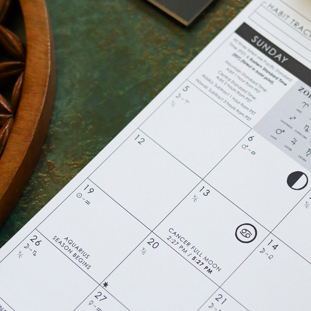 2025 ASTROLOGY WALL CALENDAR - Auralign