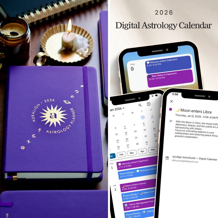 PLANNER + DIGITAL CALENDAR BUNDLE - Auralign