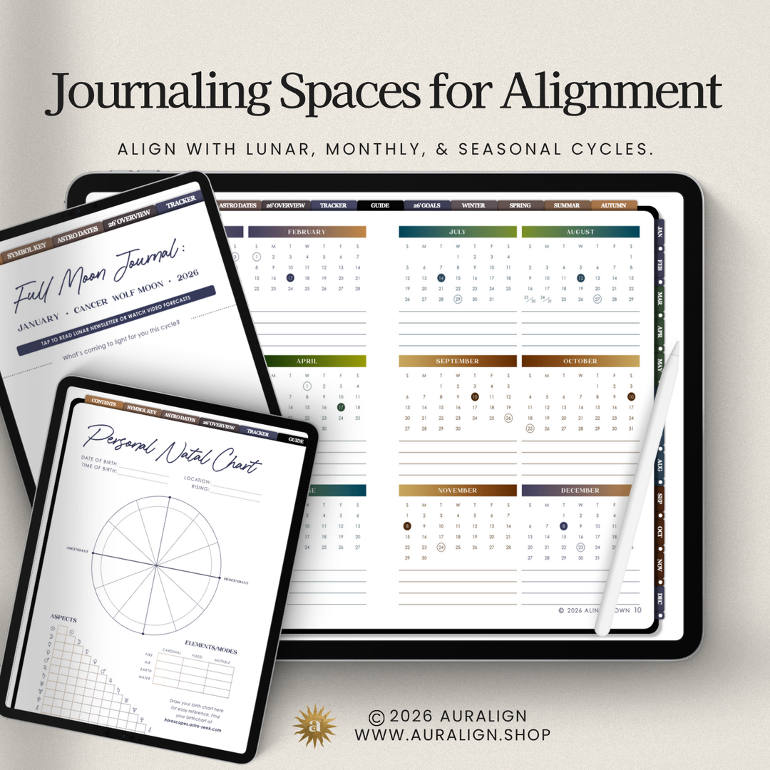 2026 DIGITAL ASTROLOGY PLANNER - Auralign