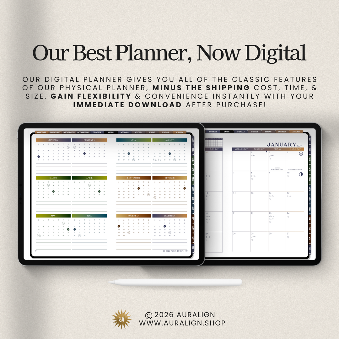 2026 DIGITAL ASTROLOGY PLANNER - Auralign