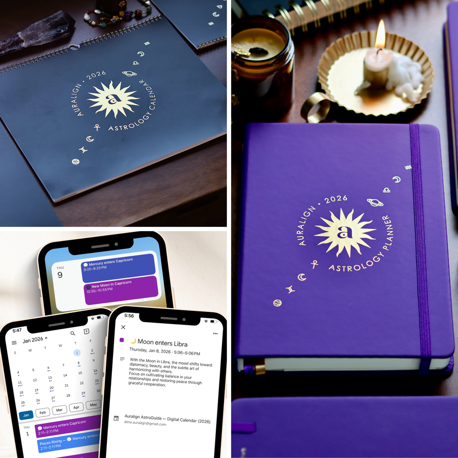PLANNER + WALL CAL + DIGITAL CAL BUNDLE - Auralign