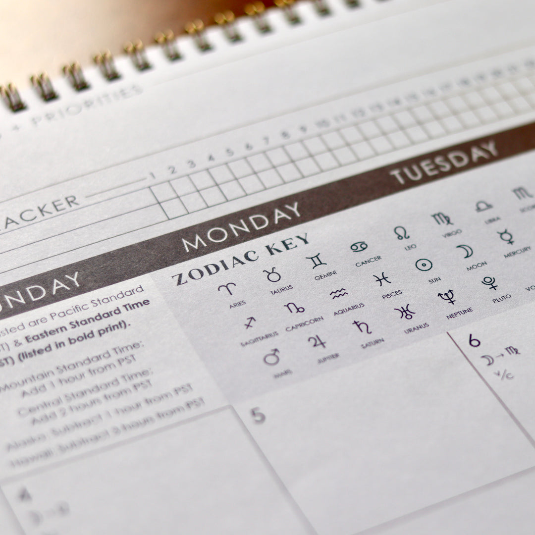 2026 ASTROLOGY WALL CALENDAR