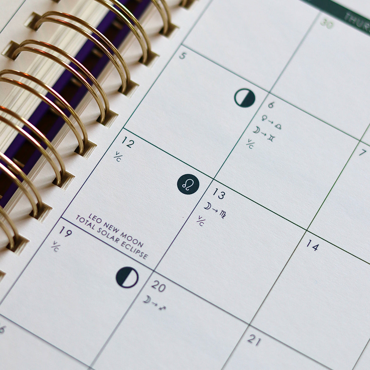 2026 ASTROLOGY PLANNER - SPIRAL BOUND - Auralign