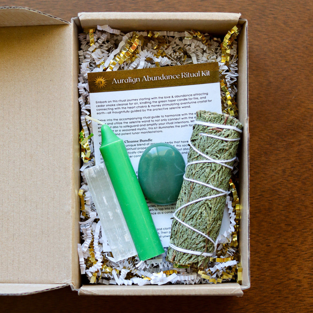 ABUNDANCE RITUAL KIT - PRE-ORDER - Auralign