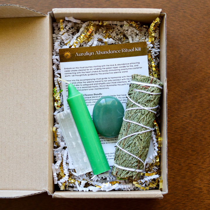 ABUNDANCE RITUAL KIT - PRE-ORDER - Auralign